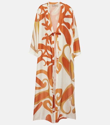 Algae printed beach cover-up - Adriana Degreas - Modalova