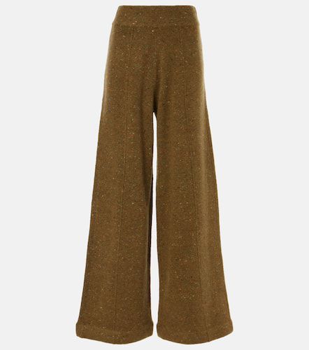 Wool and cashmere-blend wide-leg pants - CO - Modalova