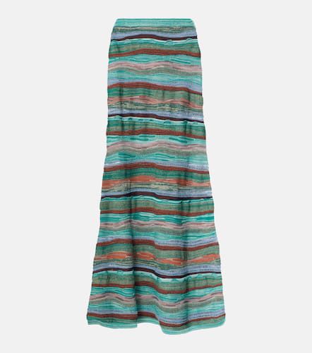 Rosen knitted cotton-blend midi skirt - Ulla Johnson - Modalova