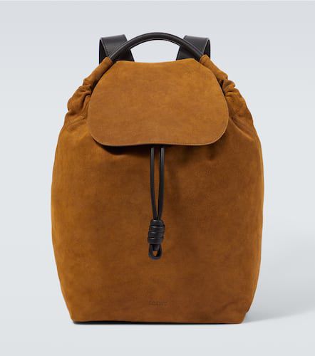 Loewe Flamenco suede backpack - Loewe - Modalova