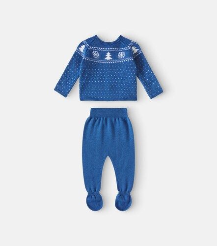Bebé - set Vincente de jersey y pantalones - La Coqueta - Modalova