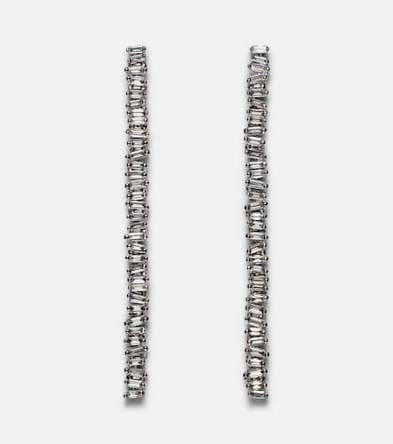 Savannah Milli 18kt white gold earrings with diamonds - Suzanne Kalan - Modalova