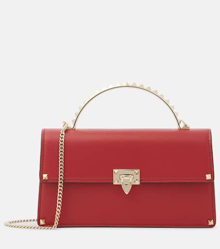 Rockstud Mini leather crossbody bag - Valentino Garavani - Modalova