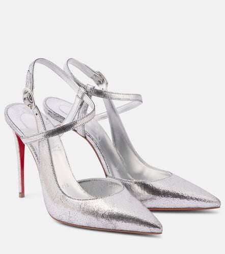 Pumps slingback Jenlove 100 in pelle - Christian Louboutin - Modalova