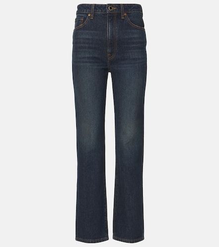 Jeans rectos Abigail de tiro alto - Khaite - Modalova