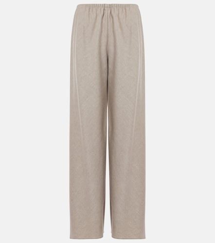 Gala wool and cashmere wide-leg pants - The Row - Modalova