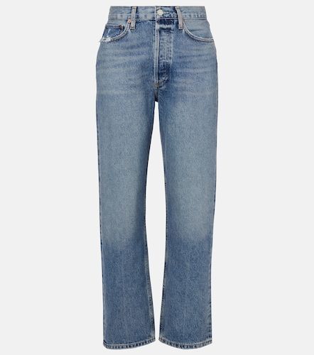 Agolde Jeans rectos de tiro medio - Agolde - Modalova