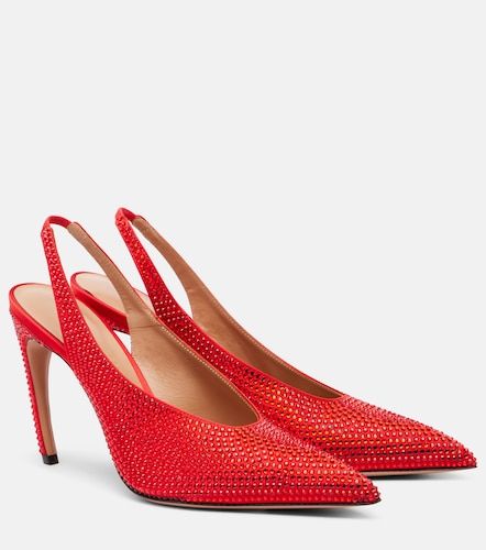 Viper 95 embellished slingback pumps - The Attico - Modalova
