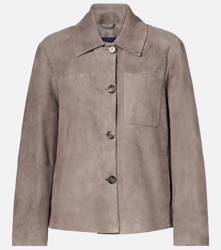 S Max Mara Giacca camicia in suede - 'S Max Mara - Modalova