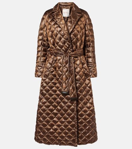 Abrigo de plumas Spaces con cinturón - Max Mara - Modalova