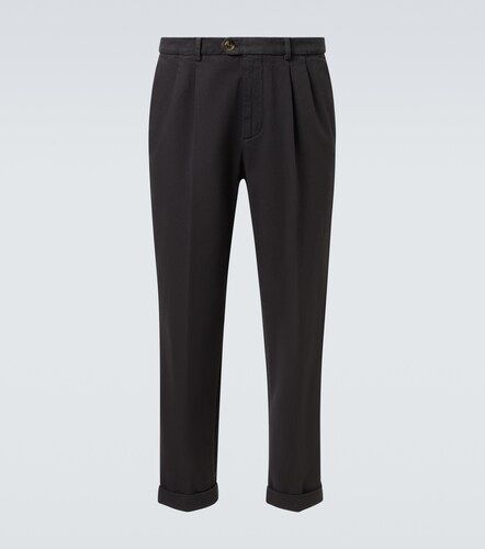 Cotton straight pants - Brunello Cucinelli - Modalova