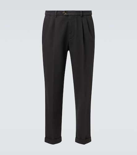 Pantaloni regular in cotone - Brunello Cucinelli - Modalova
