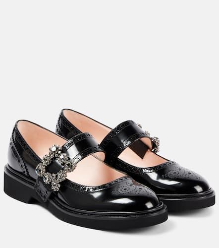 Viv' Rangers patent leather Mary Jane flats - Roger Vivier - Modalova