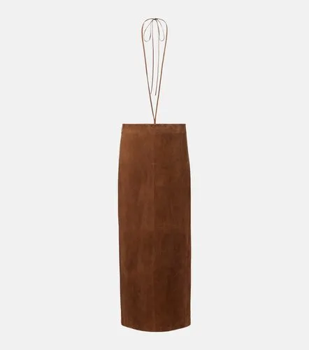 The Row Erina suede pencil skirt - The Row - Modalova