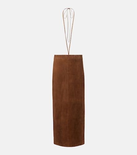 The Row Gonna lunga Erina in suede - The Row - Modalova