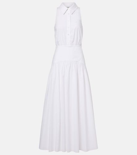 Vestido midi Romy de popelín de algodón - Staud - Modalova