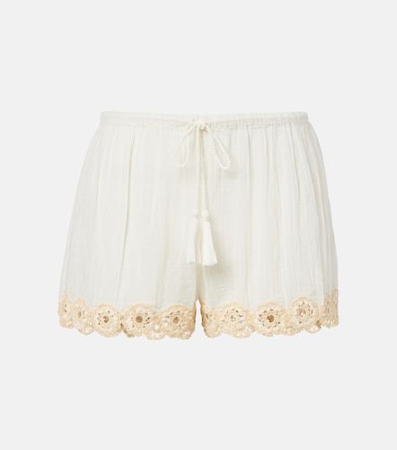 Shorts Liya de algodón con croché - Ulla Johnson - Modalova