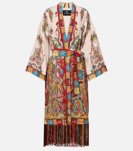 Etro Paisley silk kaftan - Etro - Modalova