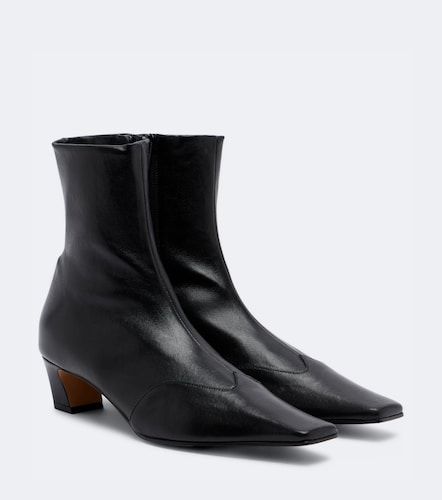Khaite Nevada leather ankle boots - Khaite - Modalova