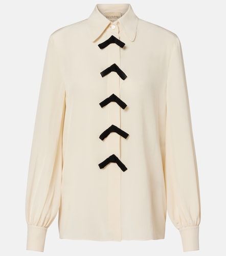 Bluse aus Crêpe de Chine aus Seide - Valentino - Modalova