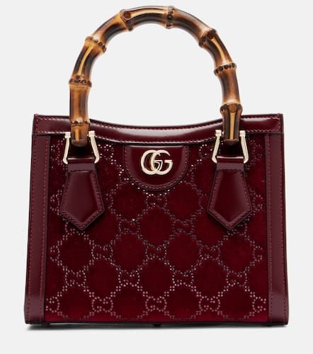 Diana GG Crystal velvet tote bag - Gucci - Modalova