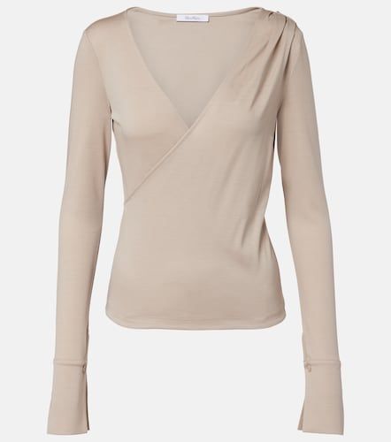 Top envolvente Adagio de lana virgen - Max Mara - Modalova