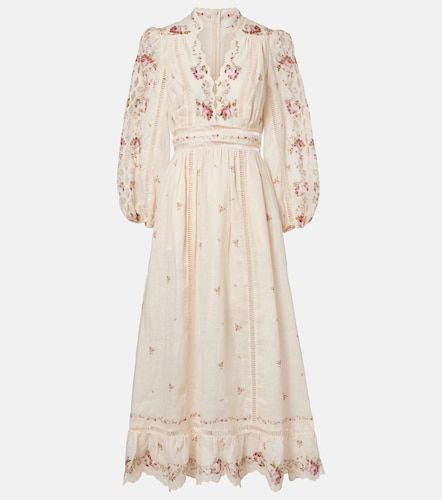 Midikleid Patience aus Leinen - Zimmermann - Modalova
