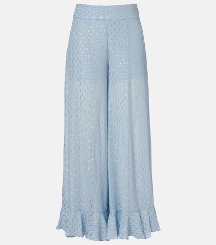 Pantaloni Daylight in chiffon semitrasparente a gamba larga - Zimmermann - Modalova