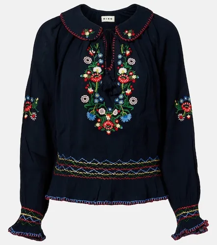 Besticktes Top Sofira aus Baumwolle - Rixo - Modalova