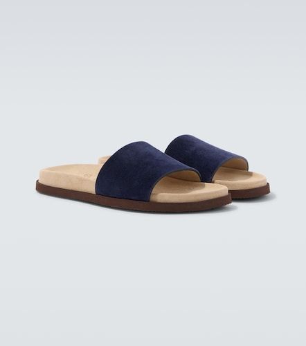 Brunello Cucinelli Suede slides - Brunello Cucinelli - Modalova