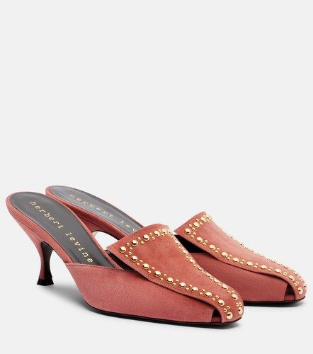 Mules Bright Idea 70 in suede con cristalli - Herbert Levine - Modalova