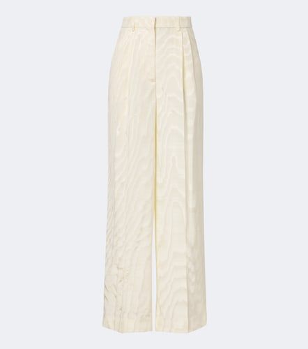 Pantaloni in moiré con pinces - Stella McCartney - Modalova