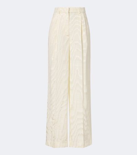 Pleated moire pants - Stella McCartney - Modalova