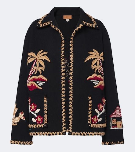 Remember Me embroidered virgin wool jacket - Alanui - Modalova