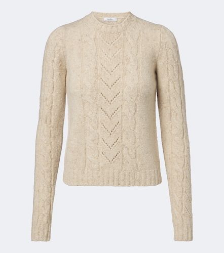 Pullover in misto lana e cashmere a trecce - Max Mara - Modalova