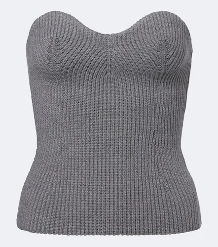 Jil Sander Wool-blend bustier top - Jil Sander - Modalova