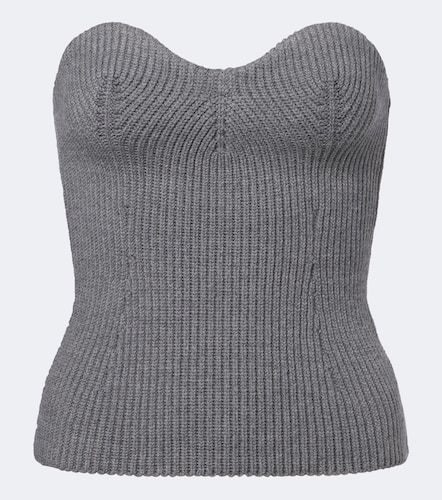 Jil Sander Wool-blend bustier top - Jil Sander - Modalova
