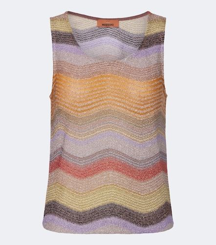 Missoni Top Wave de lamé - Missoni - Modalova