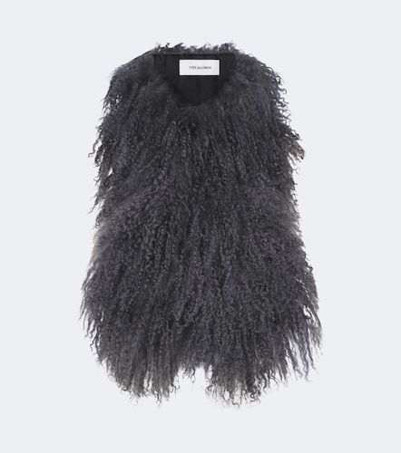 Yves Salomon Sciarpa in shearling - Yves Salomon - Modalova