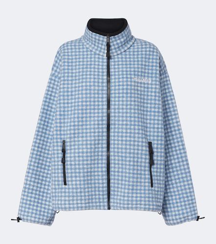 Miu Miu Gingham fleece jacket - Miu Miu - Modalova