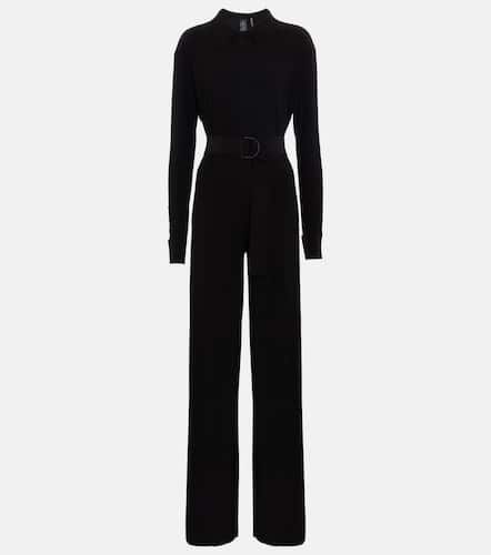 Norma Kamali Belted jersey jumpsuit - Norma Kamali - Modalova