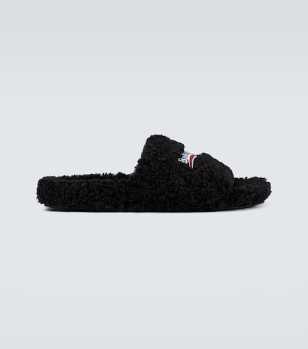 Political Campaign Furry slides - Balenciaga - Modalova