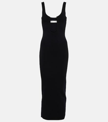 Abito midi in maglia a coste con cut-out - Christopher Esber - Modalova