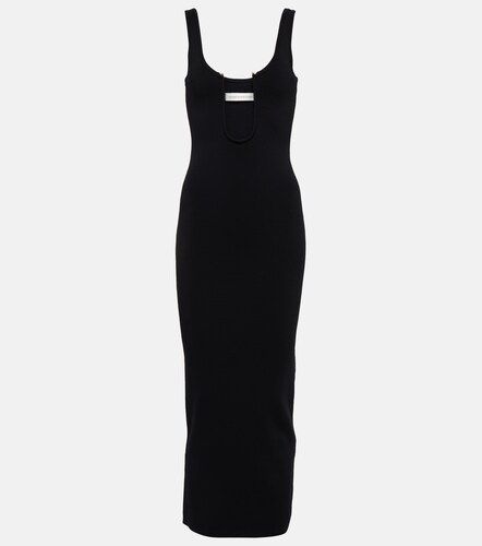 Vestido midi acanalado con aberturas - Christopher Esber - Modalova