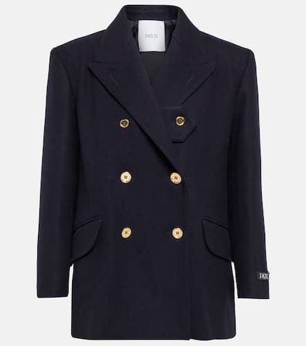 Wool and cashmere flannel blazer - Patou - Modalova