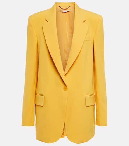 Wool-blend single-breasted blazer - Stella McCartney - Modalova