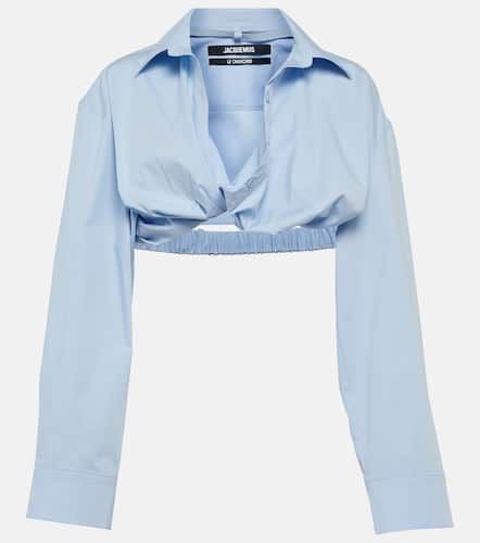 La Chemise Bahia cropped top - Jacquemus - Modalova