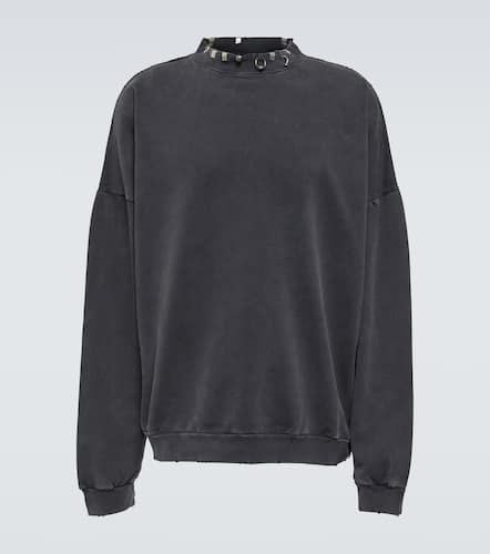 Embellished cotton fleece sweatshirt - Balenciaga - Modalova