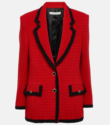 Wool-blend bouclé jacket - Alessandra Rich - Modalova