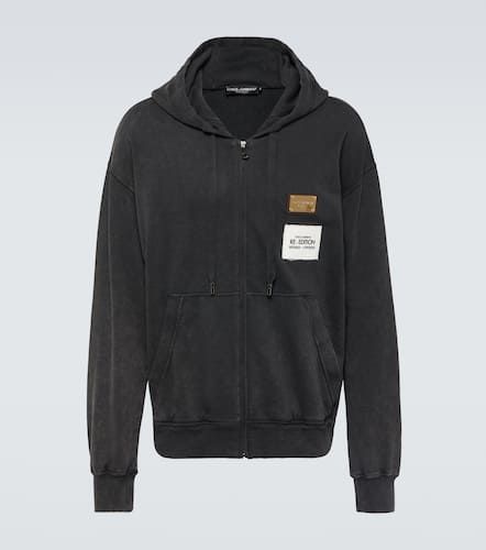 Re-Edition cotton jersey hoodie - Dolce&Gabbana - Modalova